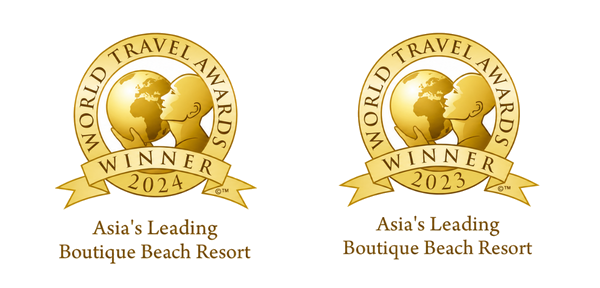 World Travel Awards â€” Asia's Leading Boutique Beach Resort, Winner 2023 and 2024